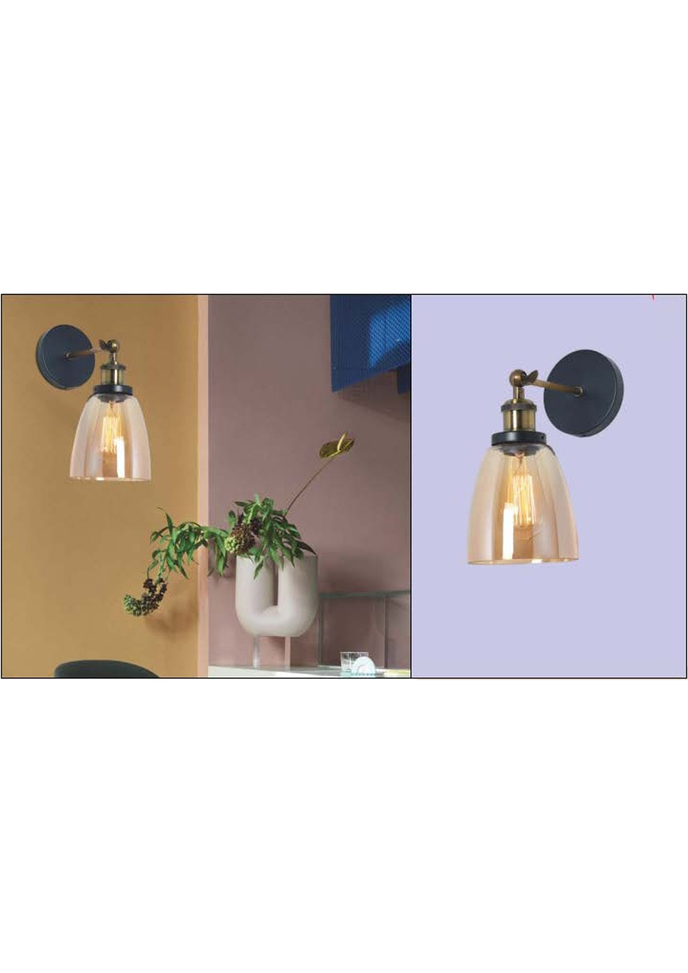 Beyond Lights - Glass Wall Sconce- GL